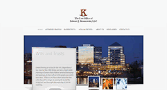 Desktop Screenshot of kosmowskilaw.com